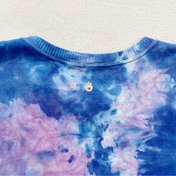 Spiritual Gangster x SoulCycle Tie Dye Seamless Crop Tank XS/S - Picture 7 of 10